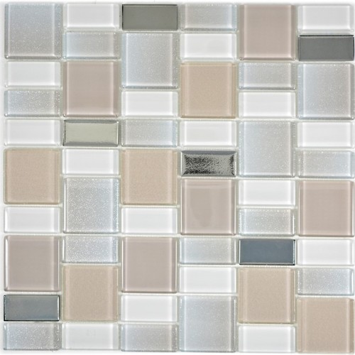 Mosaico vetro grigio - di,