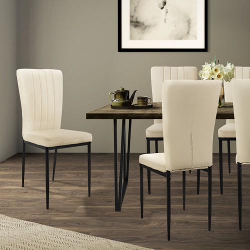 Set sedie cucina beige - 4x,