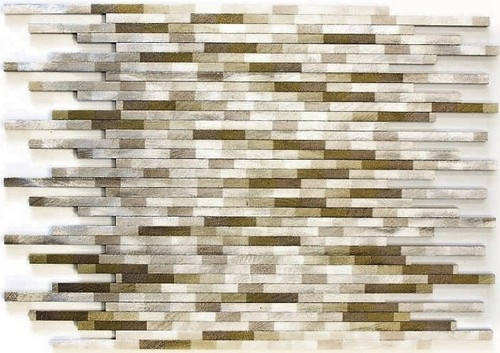 Piastrella metallo mosaico
