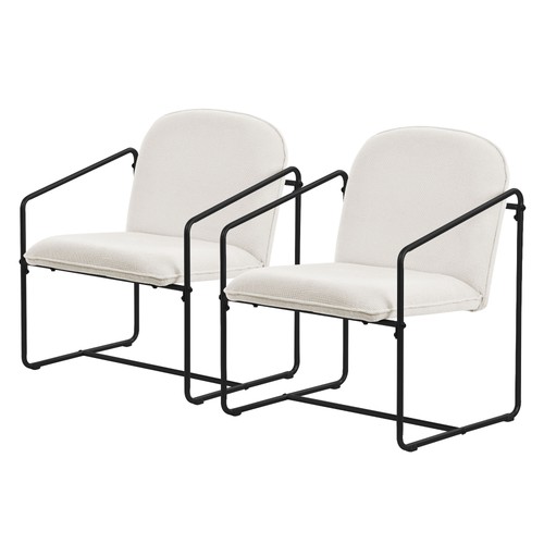 Set poltrone beige per - di, 2