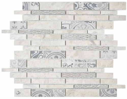 Mosaico bacchette marmo - bacchette,